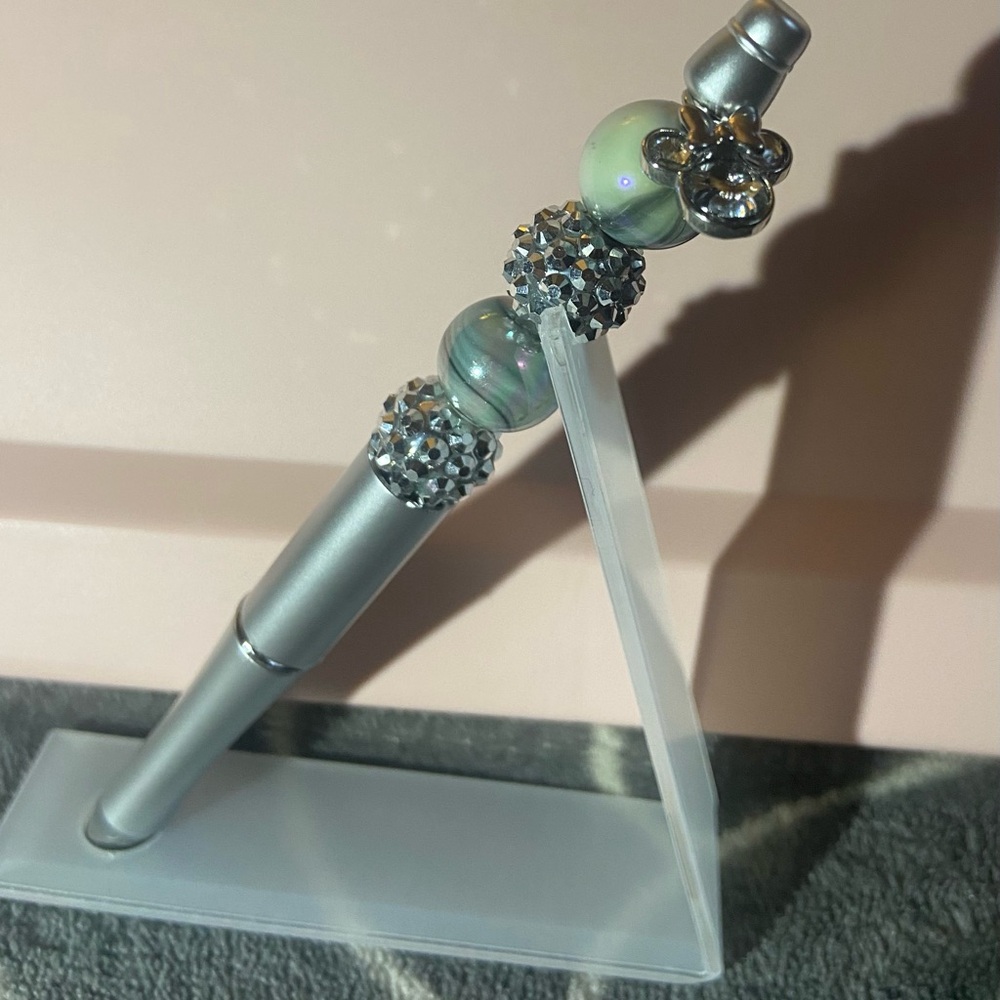 Beaded Pen Disney Mickey Mouse bling charm